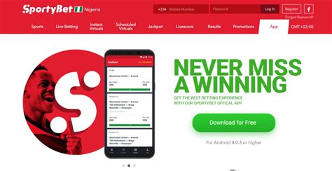 sportybet nigeria login mobile